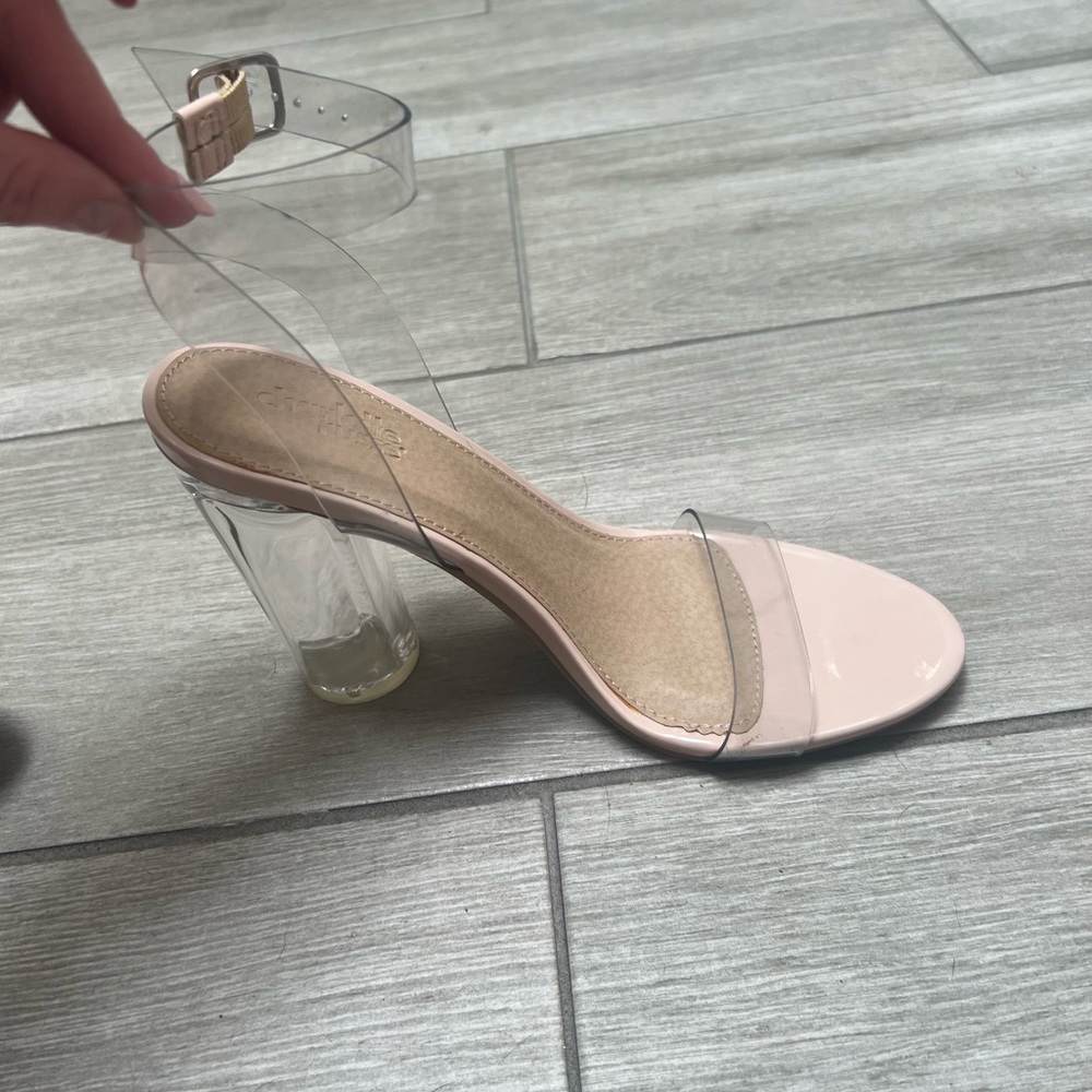 Women’s clear heels